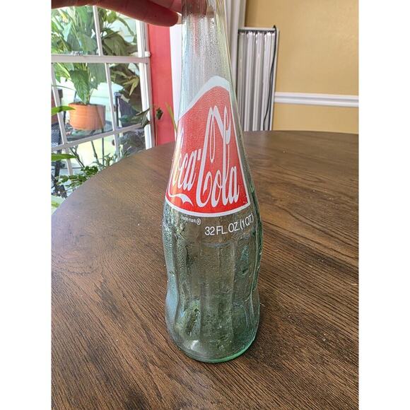 Vintage Rare Stretched Coke 12oz Glass Bottle 24" Tall Coca Cola Executive Gift - Picture 13 of 16